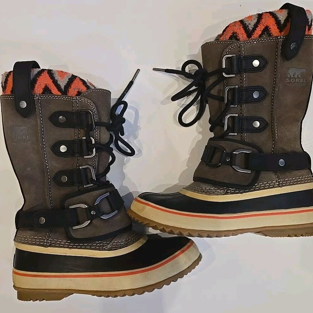 SOREL JOAN OF ARCTIC KNIT PREMIUM II WOMEN'S - SIZE US 7 EU 38 UK 5 - 1627361245